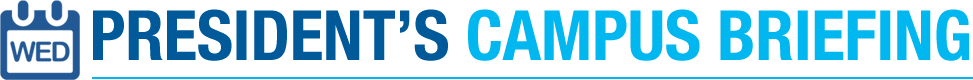 President's Wednesday Briefing logo graphic