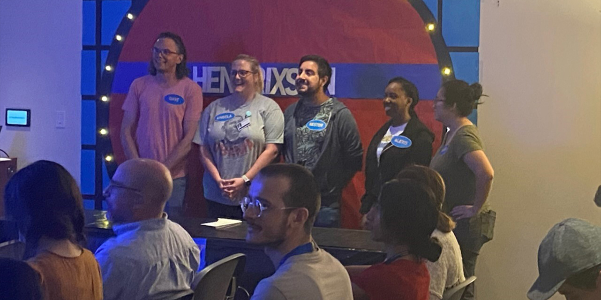Faculty Feud participants
