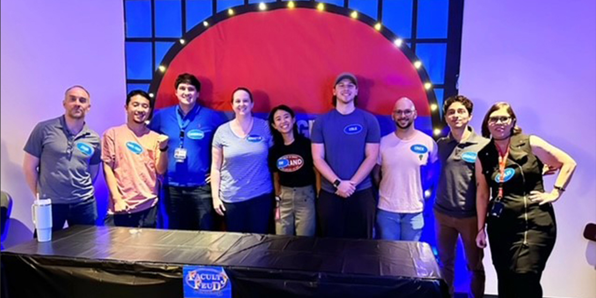 Faculty Feud participants