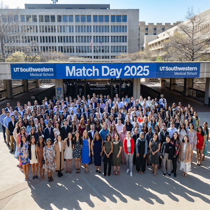 The perfect match: UTSW students open envelopes to residency futures