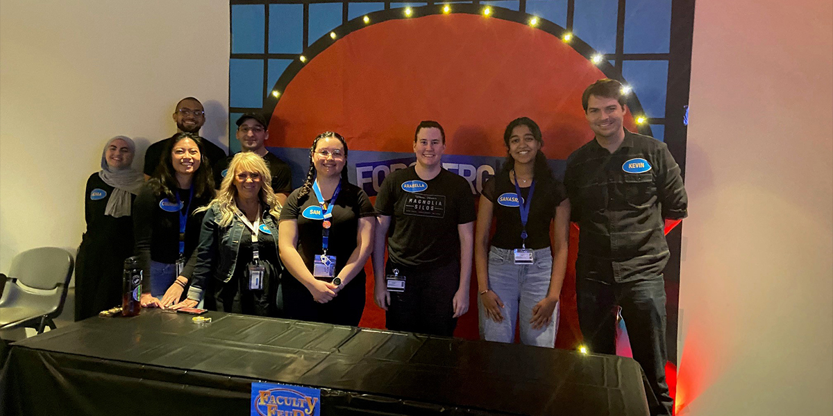 Faculty Feud participants