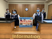 From left to right: Hector Yepiz, Karen McFadden, Rene Macias, and Kourtney Carpenter