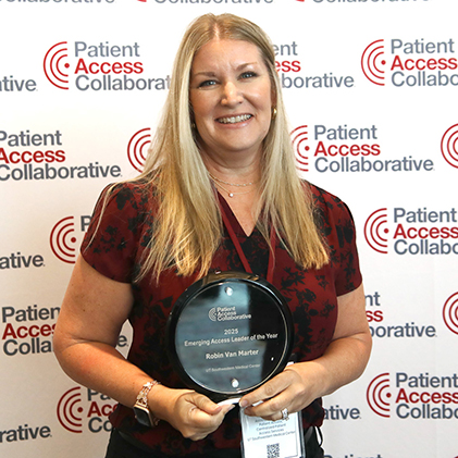 2025 Emerging Access Leader of the Year. Robin Van Marter