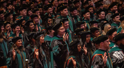 The Class of 2025 recites the Physician’s Oath, officially becoming physicians.