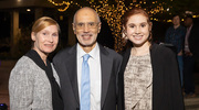 Dr. Vazquez with his wife, Patricia, and daughter, Silvia.