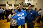 Lakshya Trivedi, matched in Internal Medicine at UTSW, celebrates with family.