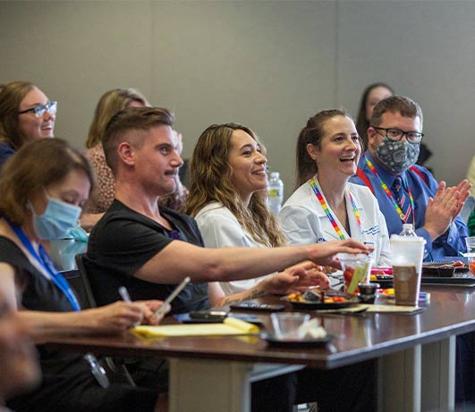 attendees at table TBD