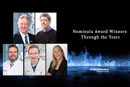 Nominata Award Winners Through the Years, UT Southwestern Medical Center