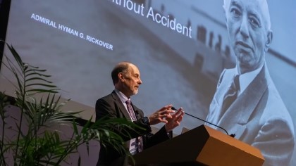 Keynote speaker Allan Frankel, M.D.