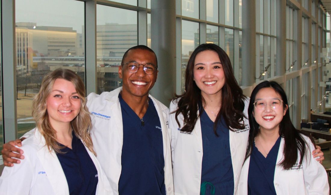 Group photo of chief residents