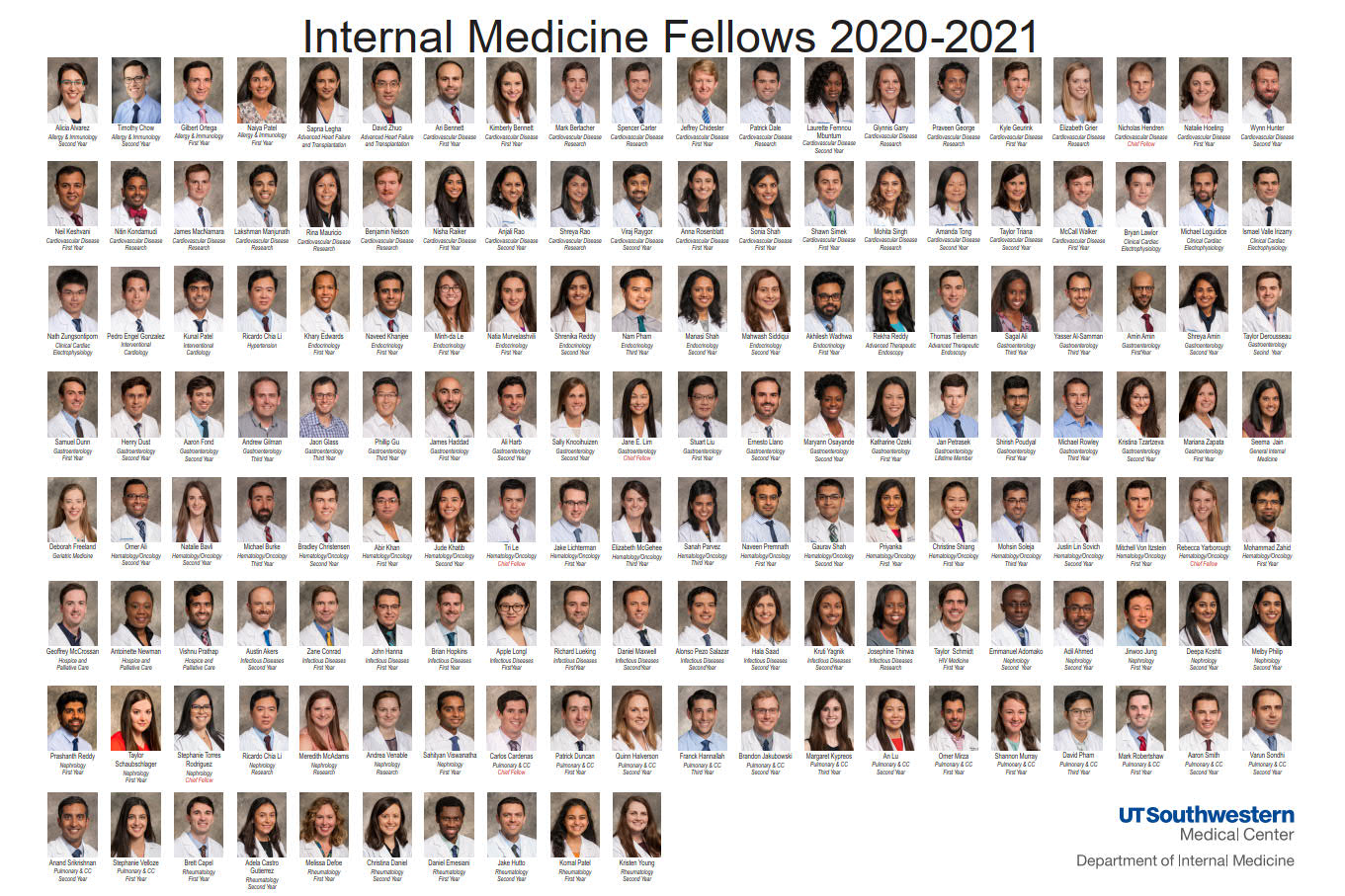 Composite of 2020-2021 Fellows, Opens to enlarged image