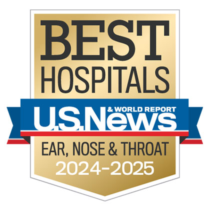 US News Nationally Ranked in Otolaryngology