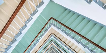 long stairwell