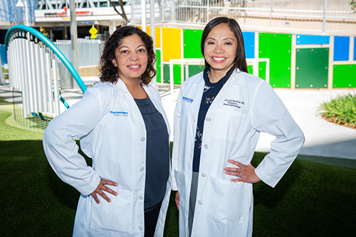 Drs. Meghana Sathe and Charina Ramirez Drs. Meghana Sathe and Charina Ramirez