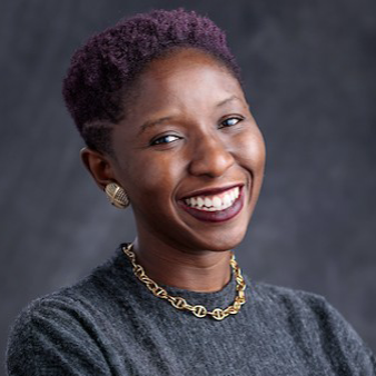 Headshot of Victoria Okuneye, M.D., Ph.D.