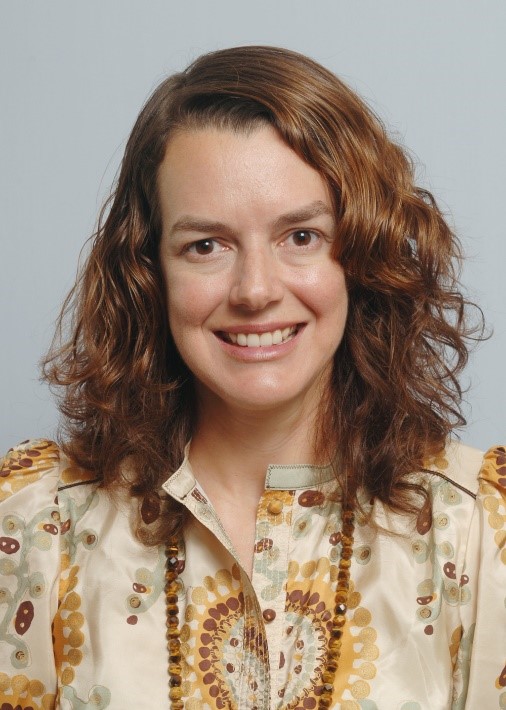 Woman with brown hair