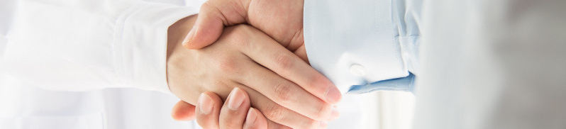 Physician Handshake