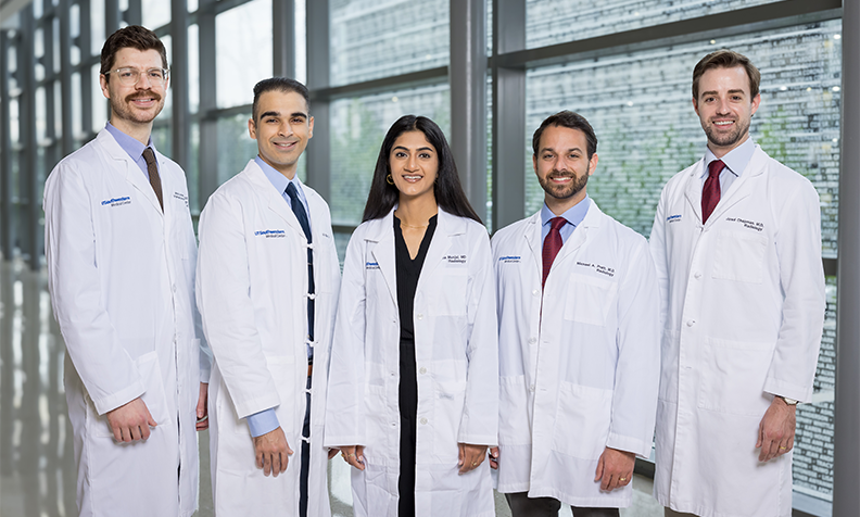 Chief Residents: Jacob Underwood, D.O.; Ali Tejani, M.D.; Havisha Munjal, M.D.; Michael Pratt, M.D.; and Jared Chapman, M.D., M.S.