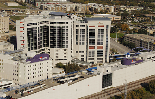 Children's Medical Center Aerial photo of Children's Medical Center