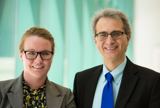 Elizabeth Davenport, PhD, and Joseph Maldjian, MD Elizabeth Davenport, PhD, and Joseph Maldjian, MD