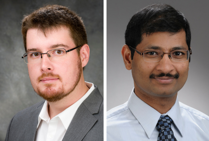 Dr. Jacques Lux and Dr. Ananth Madhuranthakam Dr. Jacques Lux and Dr. Ananth Madhuranthakam