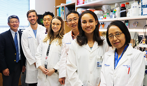 Researchers in the Chung lab Chung Lab