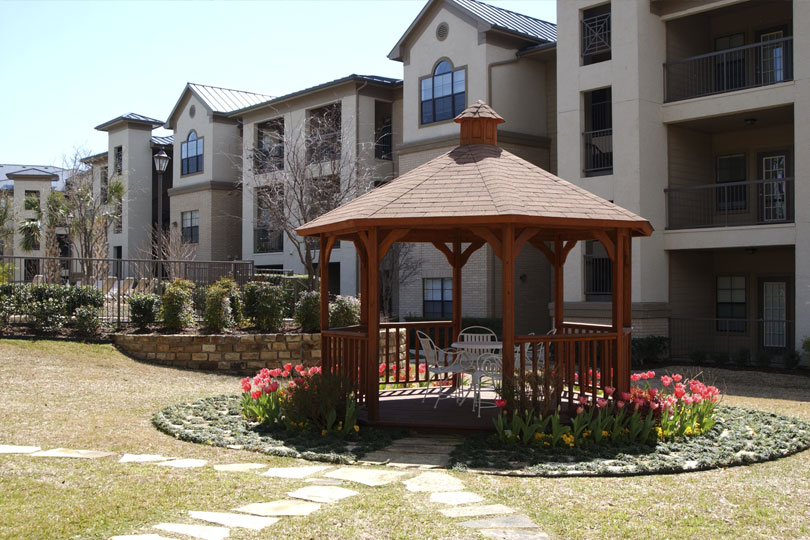 Medical Park Apartments Medical Park Apartments with a gazebo in a common area