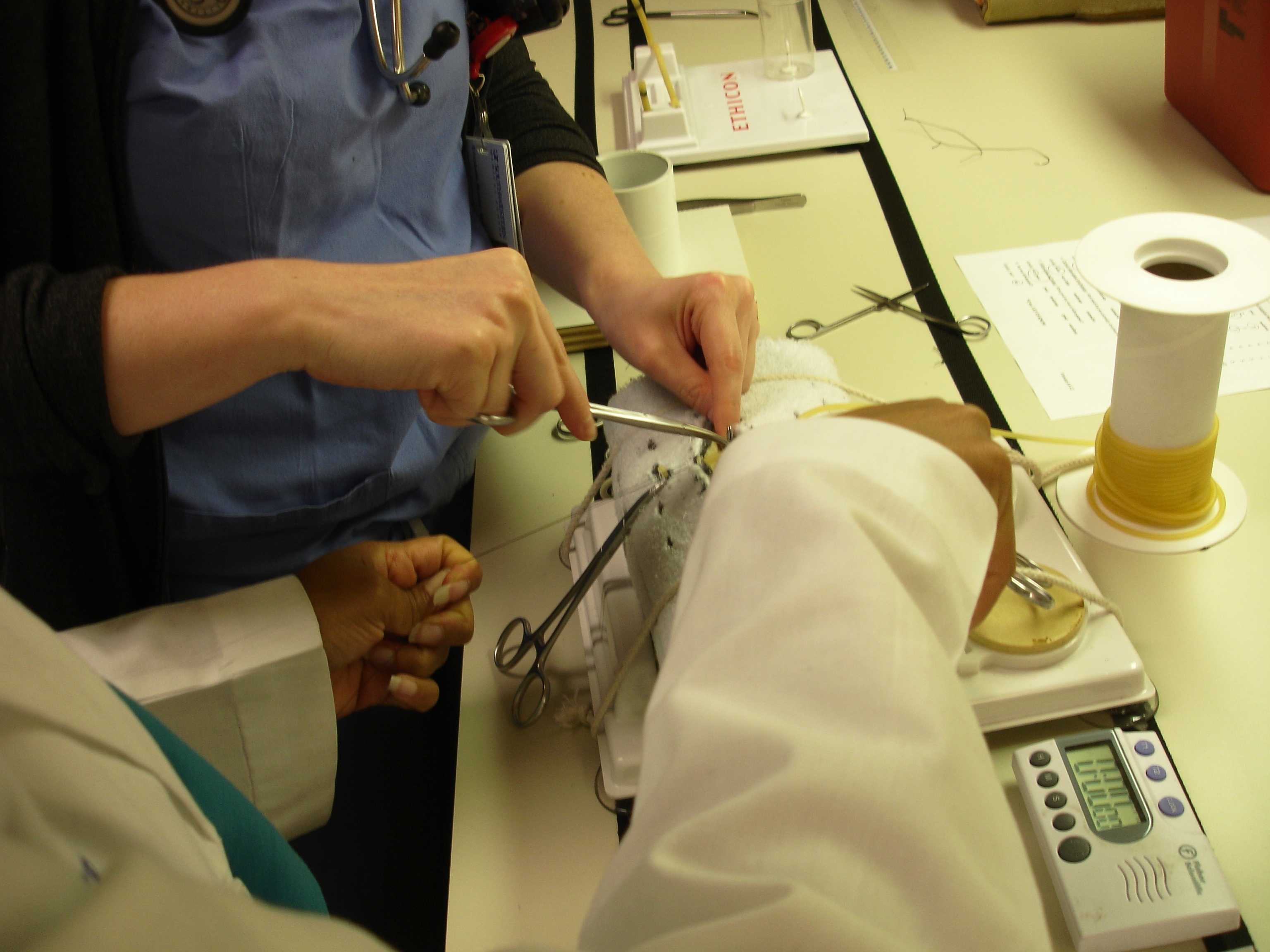 Knot-Tying and Suturing Knot-tying