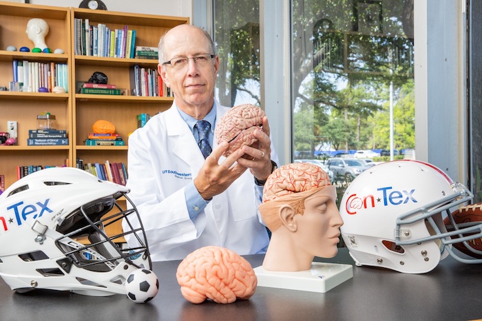 Dr. Munro Cullum of UT Southwestern oversees ConTex, a state partnership that requires the biggest high schools in Texas to report all sports concussions to a central database. Dr. Munro Cullum