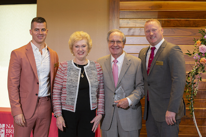 From left, Douglas Feil, Chief Programs Officer, Janelle Hail, Founder and Chief Executive Office, Dr. Phil Evans, and Kevin Hail, President and Chief Operating Officer. From left, Douglas Feil, Chief Programs Officer, Janelle Hail, Founder and Chief Executive Office, Dr. Phil Evans, and Kevin Hail, President and Chief Operating Officer.