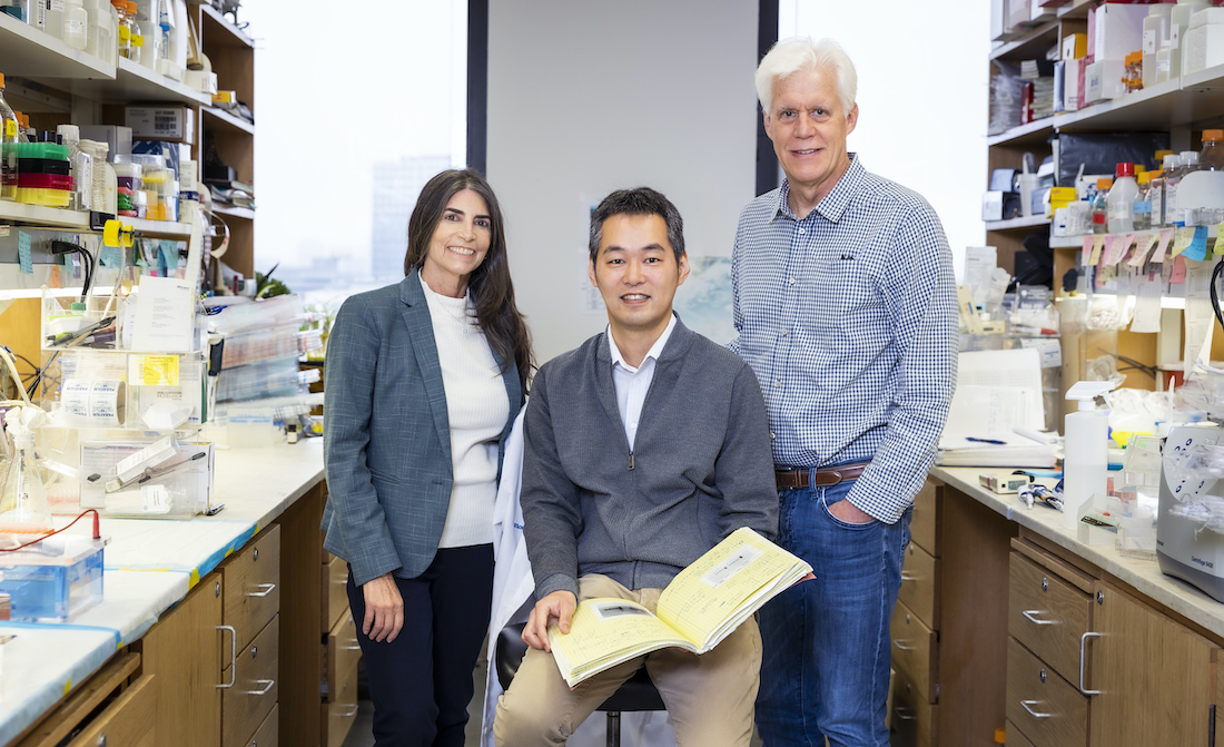 Drs. Rhonda Bassel-Duby, Takahiko Nishiyama and Eric Olson (l-r)
