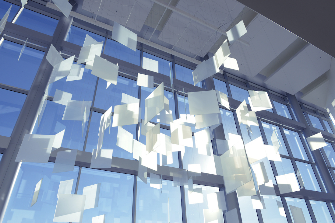 Artwork at Williams P. Clements Jr. University Hospital